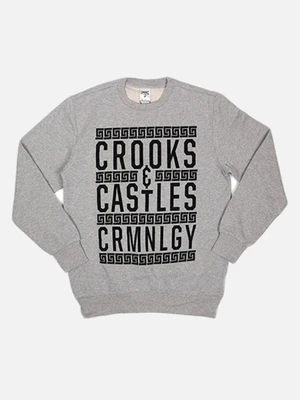 CRIMINOLOGY CREWNECK - HEATHER GREY(1520117)
